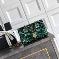 Chanel A69900 25B Mini Flap bag AS1116 Dense sequins Green