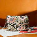 Chanel A69900 Mini Flap AS1116 Silver-Tone Sequins and glass pearls - Default Title - View 1