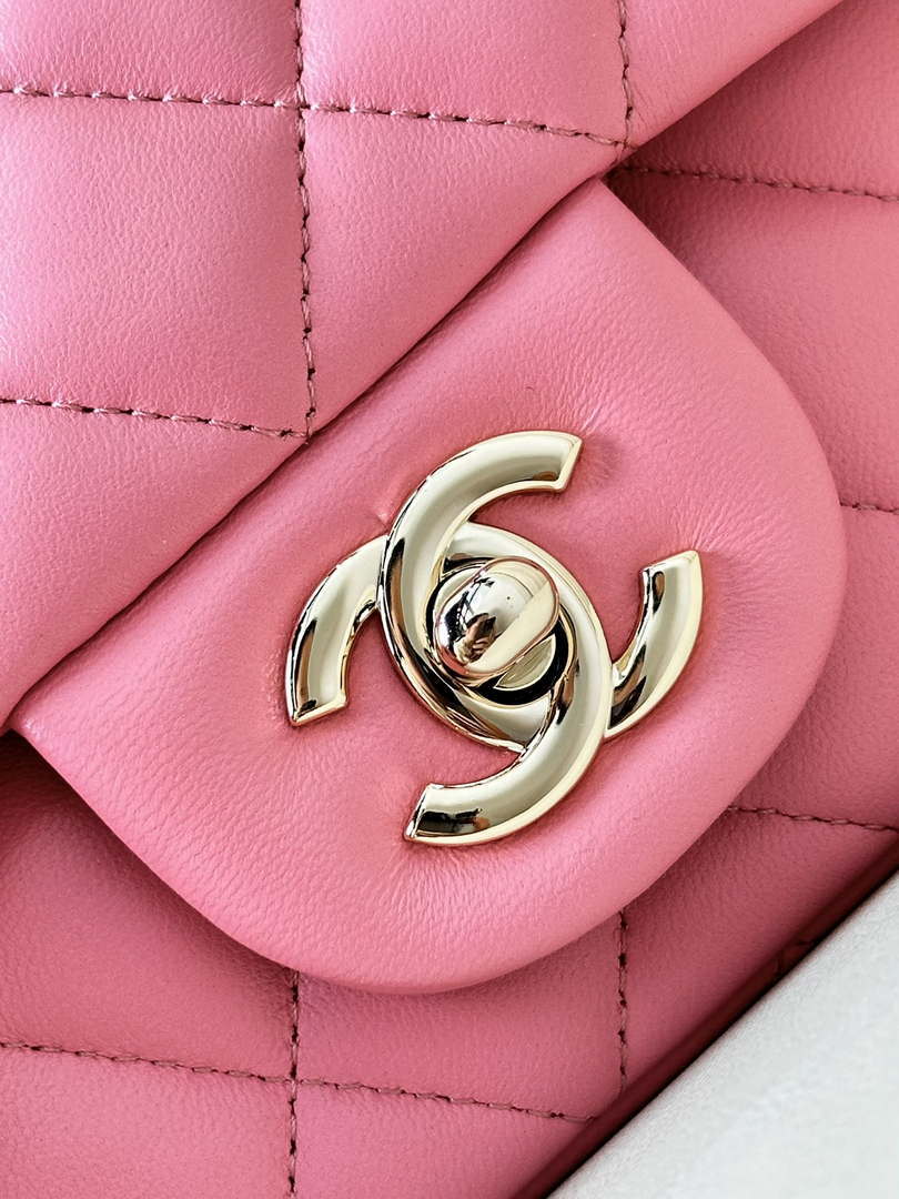 Chanel A69900 Mini Flap Bag Lambskin AS1116 Rose Red - Default Title - View 5