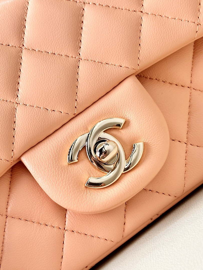Chanel A69900 Mini Flap Bag Lambskin AS1116 Orange