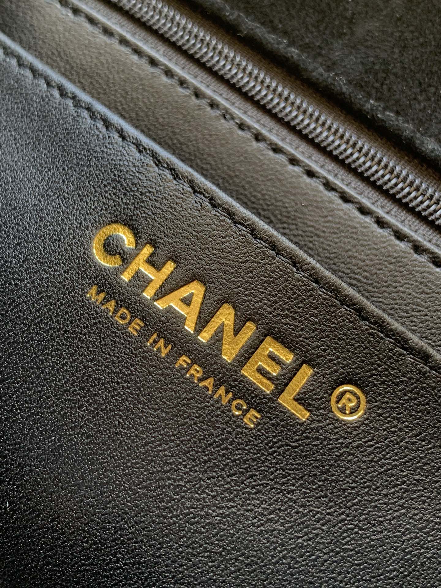 Chanel A69900 Mini Flap Bag Suede leather AS1116 Black - Default Title - View 9