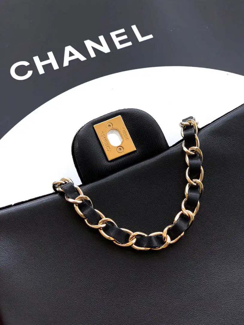 Chanel A69900 Mini Flap Black Velvet CF AS1116