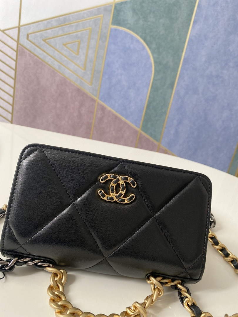 Chanel A86092 WOC Bag Lambskin Black - Default Title - View 4