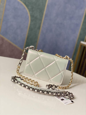 Chanel A86092 WOC Chain Wallet Bag Lambskin White - Default Title - View 2