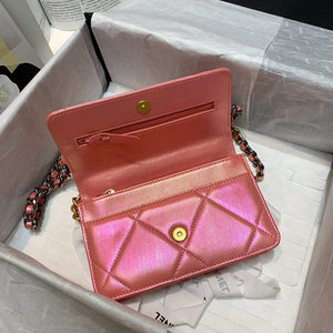 Chanel A86092 WOC 19 Chain Wallet Bag Lambskin Pink - Default Title - View 8