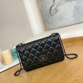 Chanel A88632 WOC 19 Chain Wallet Bag Black Lambskin with black havdware - Default Title - View 1