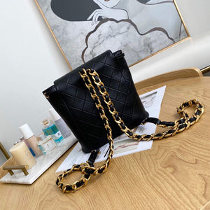 Chanel A88792 Backpack Calfskin Black Gold - Default Title - View 2