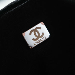 Chanel A90090 Flap Bag Vintage Black Suede Silver - Default Title - View 9