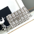 Chanel A90091 Limited Edition Pearl Metal CF Evening Flap Bag Silver metal - Default Title - View 1
