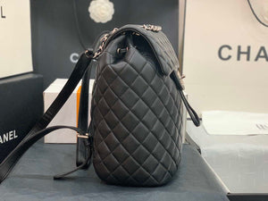 Chanel A91120 Backpack Vintage Lambskin Bag Black - Gold / Small 25 x 20 x10 ???? - View 13