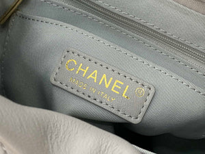 Chanel A91120 Backpack Vintage Lambskin Bag Gray - Gold / Small 25 x 20 x10 ???? - View 11