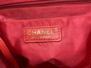 Chanel A91120 Backpack Vintage Lambskin Bag Red - Gold / Small 25 x 20 x10 ???? - View 10