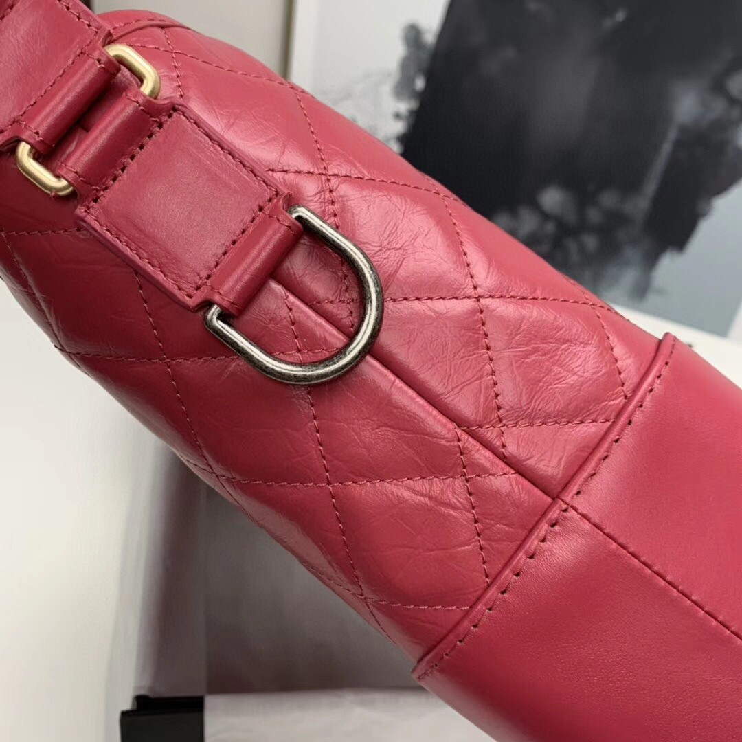 Chanel A93824 Chanel's Gabrielle LARGE Hobo Bag Pulm Smooth Calfskin - Default Title - View 4