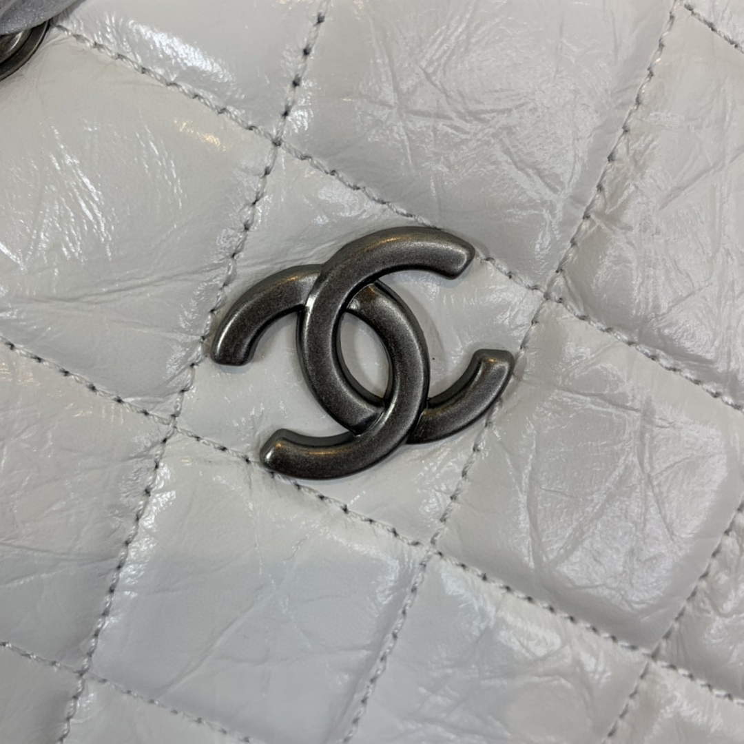 Chanel A94485 Gabrielle Backpack White - Default Title - View 6