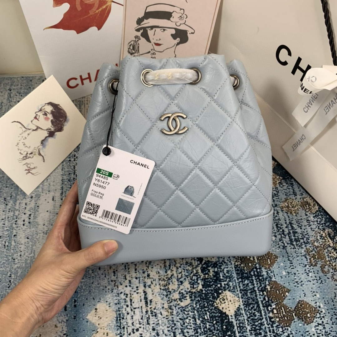 Chanel A94485 Gabrielle Backpack Grey - Default Title - View 2