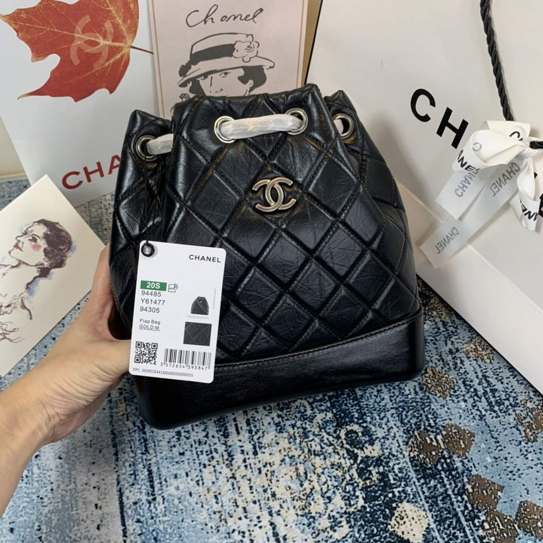 Chanel A94485 Gabrielle Backpack Black - Default Title - View 2