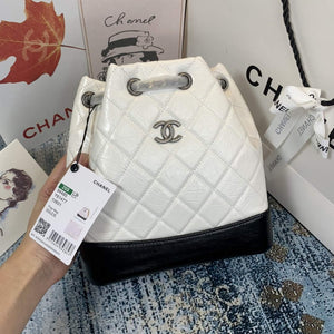 Chanel A94485 Gabrielle Backpack White and Black - Default Title - View 2