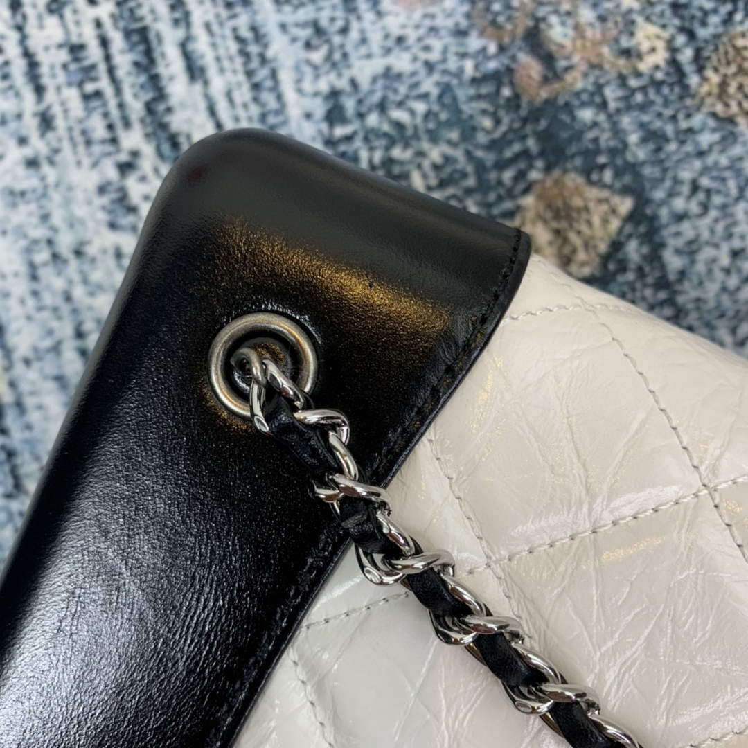 Chanel A94485 Gabrielle Backpack White and Black - Default Title - View 7