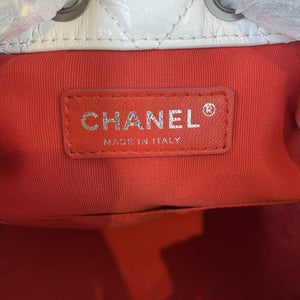 Chanel A94485 Gabrielle Backpack White and Black - Default Title - View 9