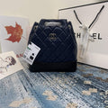Chanel A94485 Gabrielle Backpack Navy Blue - Default Title - View 1