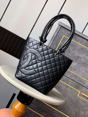 Chanel A98003 Vintage Large Bucket bag Black - Default Title - View 1
