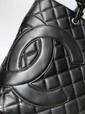 Chanel A98003 Vintage Large Bucket bag Black - Default Title - View 5