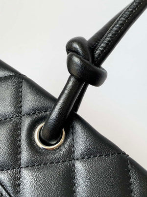 Chanel A98003 Vintage Large Bucket bag Black - Default Title - View 6