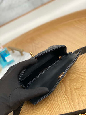 Chanel A99009 Waist bag Lambskin gold Black - Default Title - View 8
