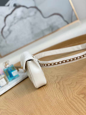 Chanel A99009 Waist bag Lambskin White Gold - Default Title - View 5