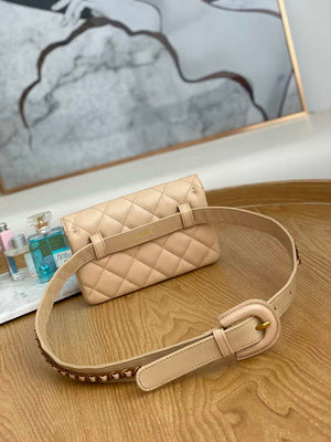 Chanel A99009 Waist bag Lambskin Light Yellow Pink Gold - Default Title - View 2