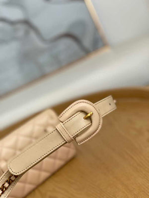 Chanel A99009 Waist bag Lambskin Light Yellow Pink Gold - Default Title - View 6