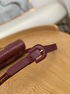 Chanel A99009 Waist bag Lambskin Wine Red Gold - Default Title - View 6