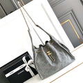 Chanel A99921 Shopping bag Bucket Drawstring 25A Bag Nubuck leather - Default Title - View 1