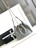 Chanel A99921 Shopping bag Bucket Drawstring 25A Bag Nubuck leather