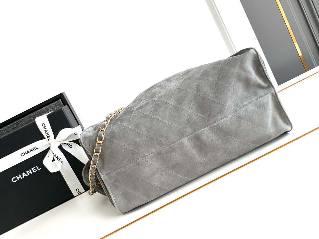 Chanel A99921 Shopping bag Bucket Drawstring 25A Bag Nubuck leather