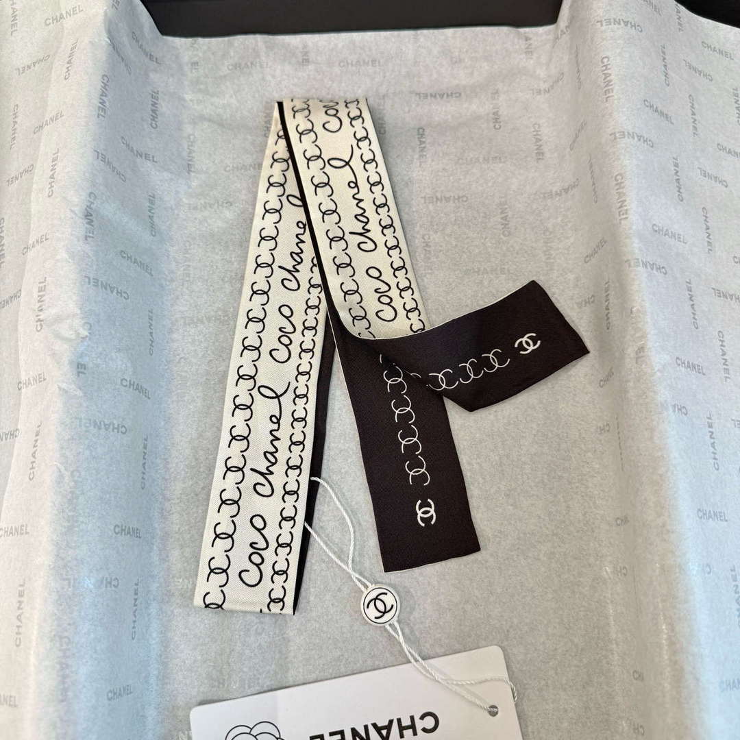Chanel AA8006 Slim Bandeau Designer Scarf C88735
