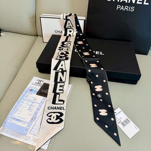 Chanel AA8006 Slim Bandeau Designer Scarf C88736 - Default Title - View 1