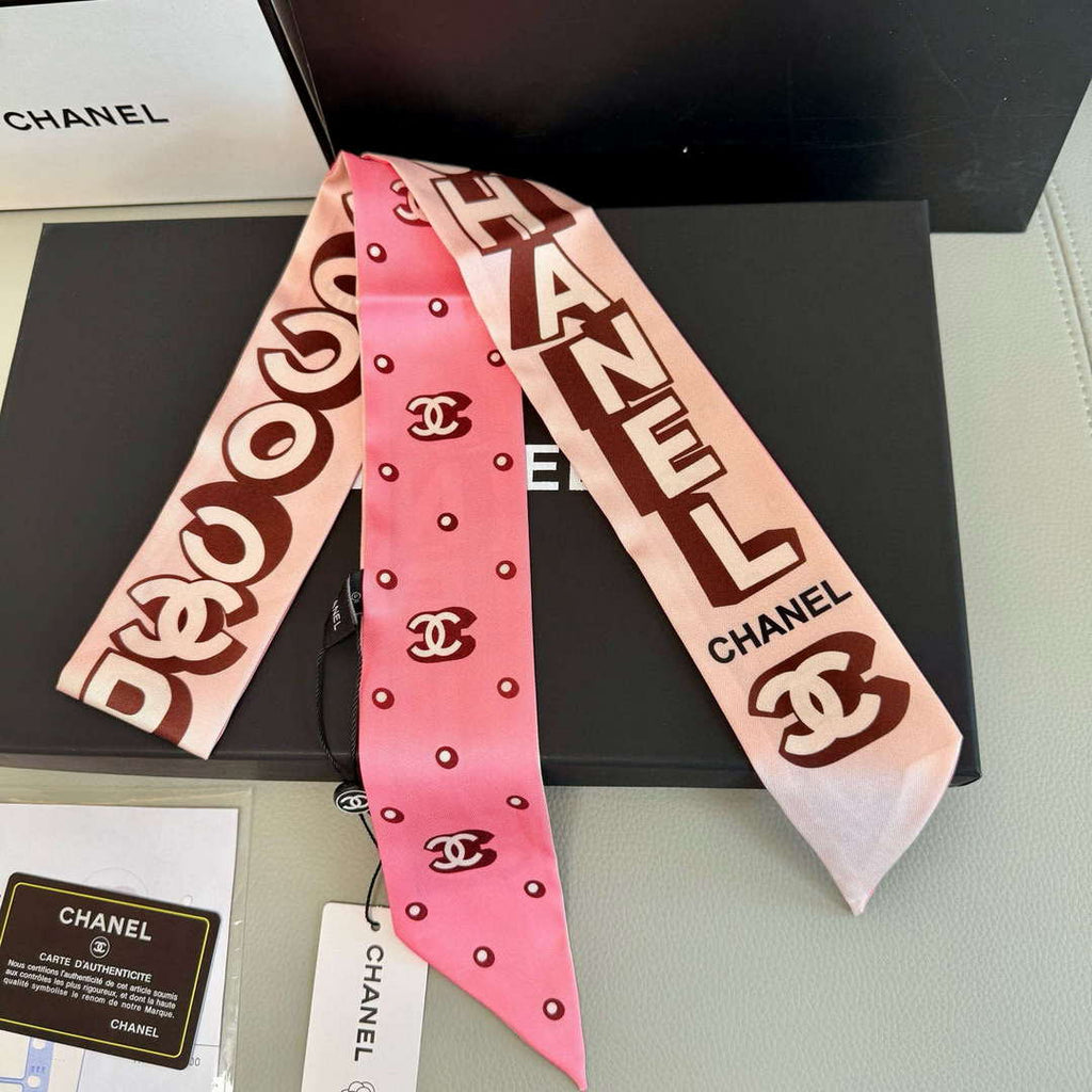 Chanel AA8006 Slim Bandeau Designer Scarf C88737