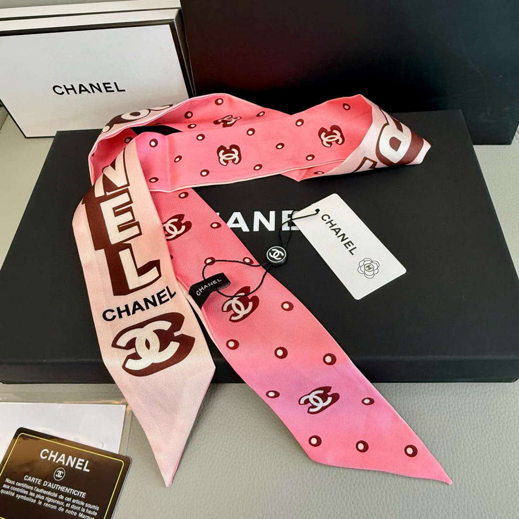 Chanel AA8006 Slim Bandeau Designer Scarf C88737