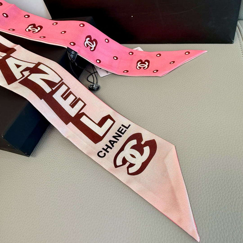 Chanel AA8006 Slim Bandeau Designer Scarf C88737