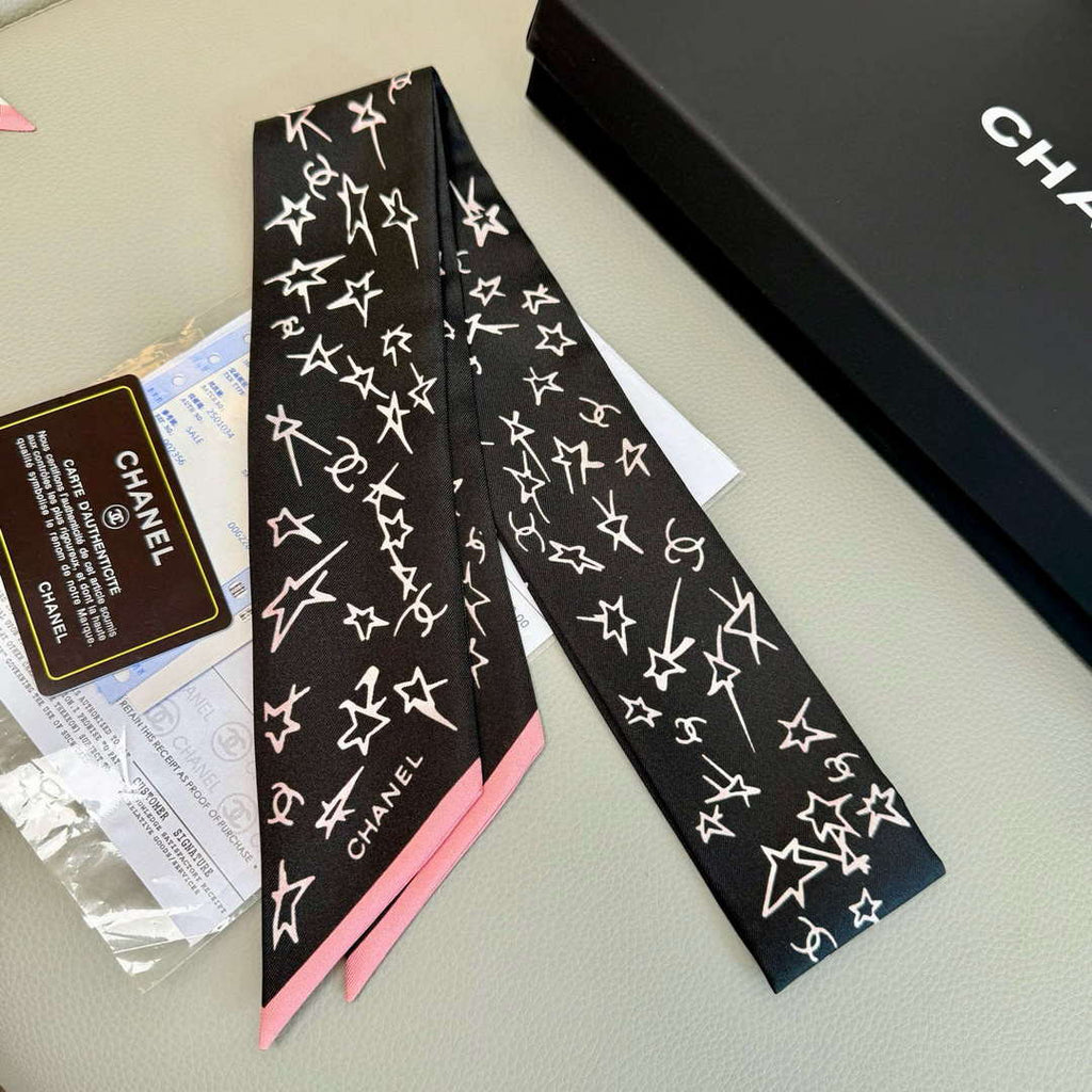 Chanel AA8006 Slim Bandeau Designer Scarf C88739