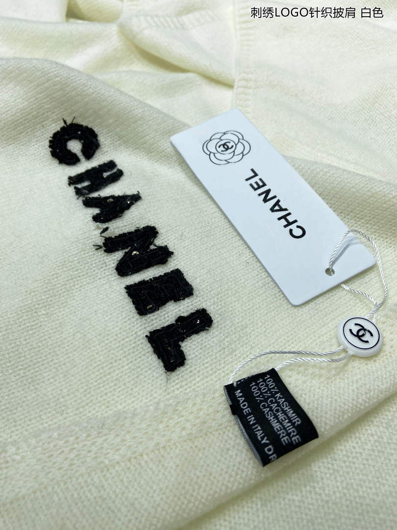 Chanel AA8525 Scarves Chanel Designer Scarf C88635 - Default Title - View 9