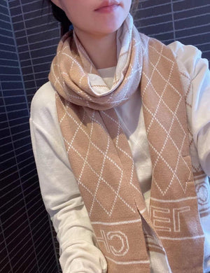 Chanel AA8525 Scarves Chanel Designer Scarf C88638 - Default Title - View 1