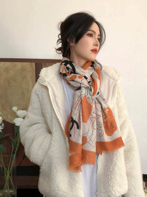 Chanel AA8525 Scarves Coco Designer Scarf C88640 - Default Title - View 3