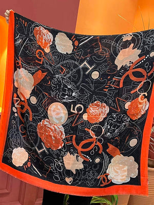 Chanel AA8525 Scarves Coco Designer Scarf C88641 - Default Title - View 8