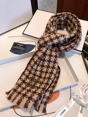 Chanel AA8602 Scarves Chanel Designer Scarf C88620 - Default Title - View 6
