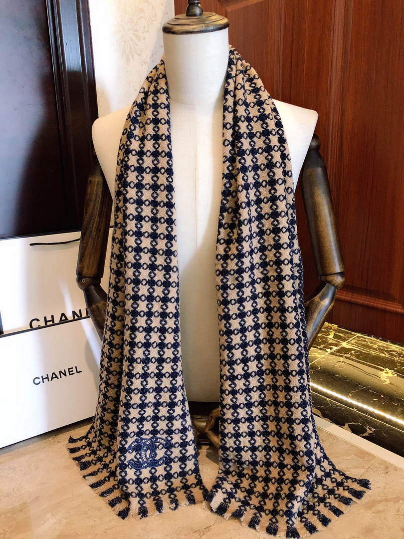 Chanel AA8602 Scarves Chanel Designer Scarf C88621 - Default Title - View 1