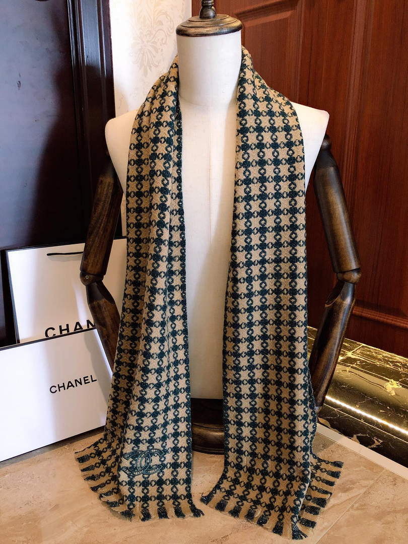 Chanel AA8602 Scarves Chanel Designer Scarf C88623 - Default Title - View 1