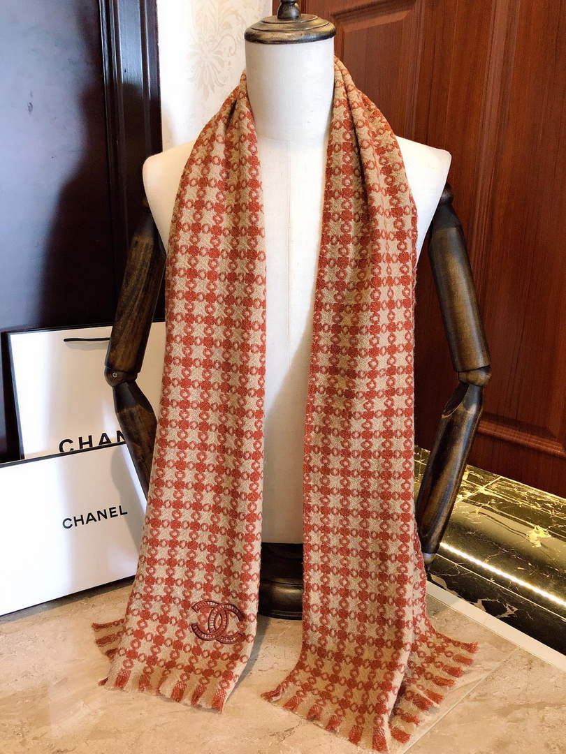 Chanel AA8602 Scarves Chanel Designer Scarf C88624 - Default Title - View 1