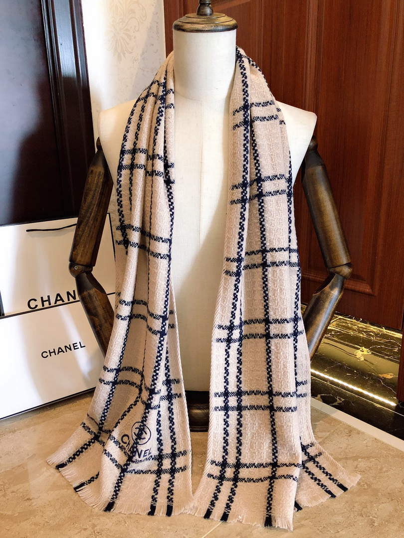 Chanel AA8602 Scarves Chanel Designer Scarf C88626 - Default Title - View 1